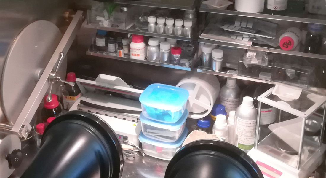 Inertgasgeschützte Prozesse in der Glovebox