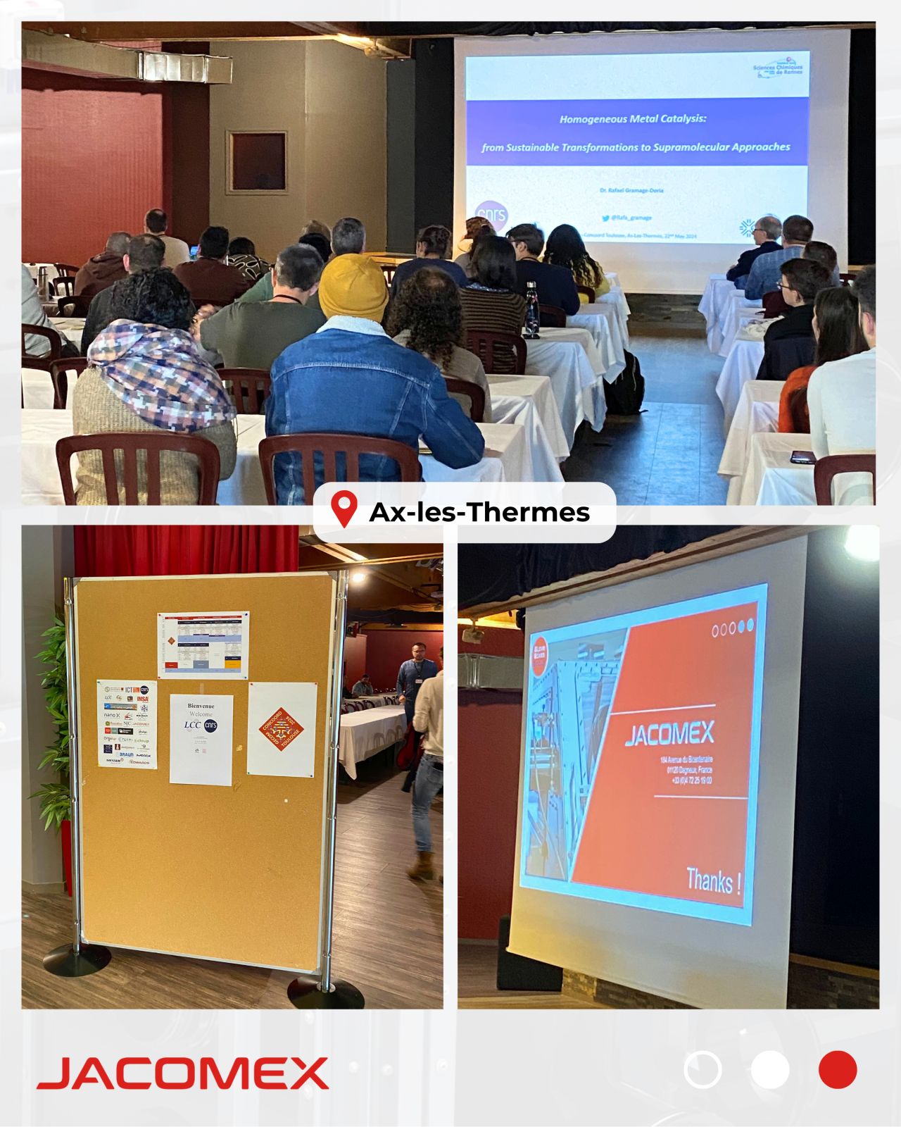 Let’s Talk about Organometallic Chemistry in Ax-Les-Thermes! Let’s Talk about Organometallic Chemistry in Ax-Les-Thermes!