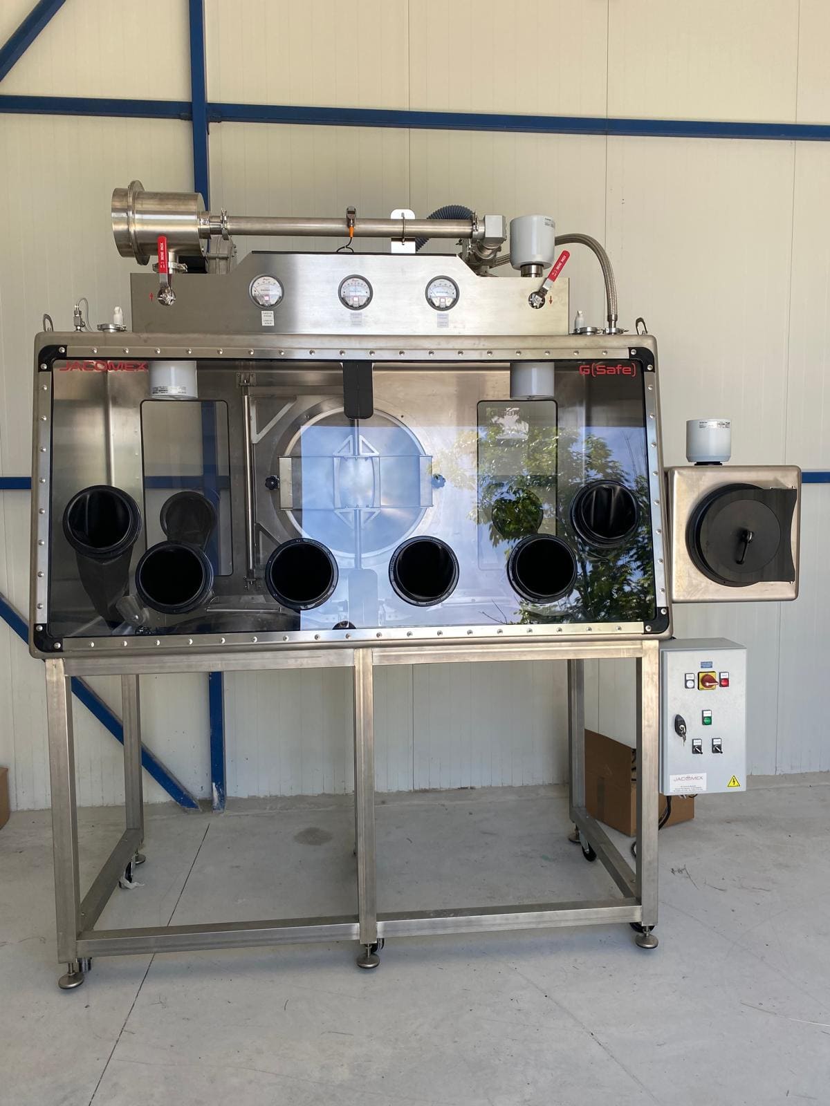 Sortierboxen für radioaktive Abfälle