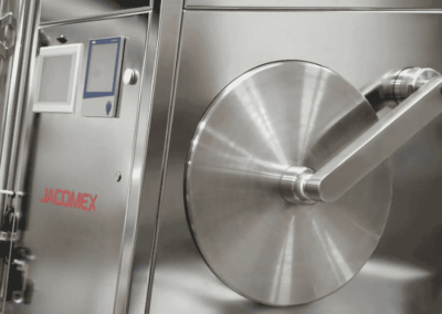 Automatische metallische Schleusentüren