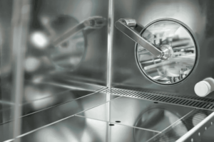 Automatische Schleusentüren aus Glas