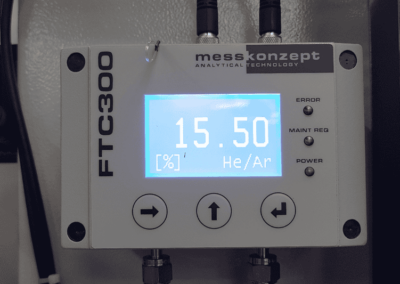 He – H2-Analysator für Gloveboxen