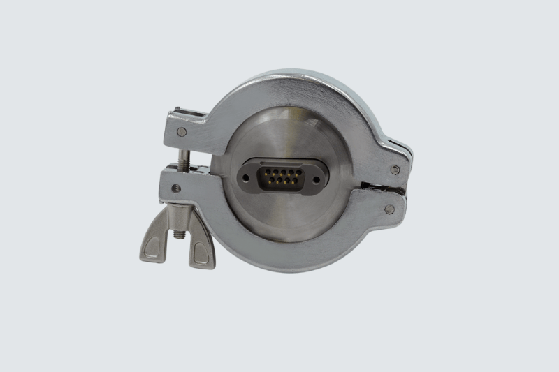 Hermetische SubD-9-Durchführungen