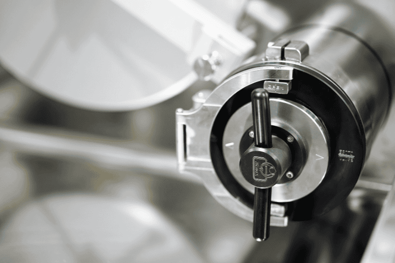 Schwenktür für Ø150-Vakuumschleusen