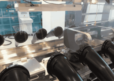 Tintenstrahldruckverfahren für Glove Box