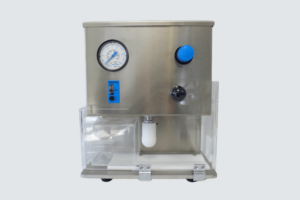 Quetschprüfgerät für Kunststoff- und metalloplastische Tuben