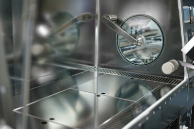 Laminarer Luftstrom in der Glovebox