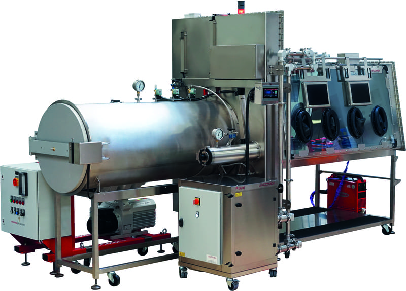 Titanschweißen in der Glovebox