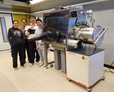 Handschuhbox für Präzisionsanalysen